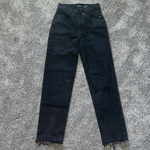 Extra High Rise Sky-Hi Straight Secret-Slim Pockets